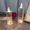LED Crystal Rose Projection Table Lamp Romantic Diamond Night Light 1