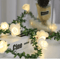 10 LED Rose Flower String Lights Battery Powered Romantic Garland 1