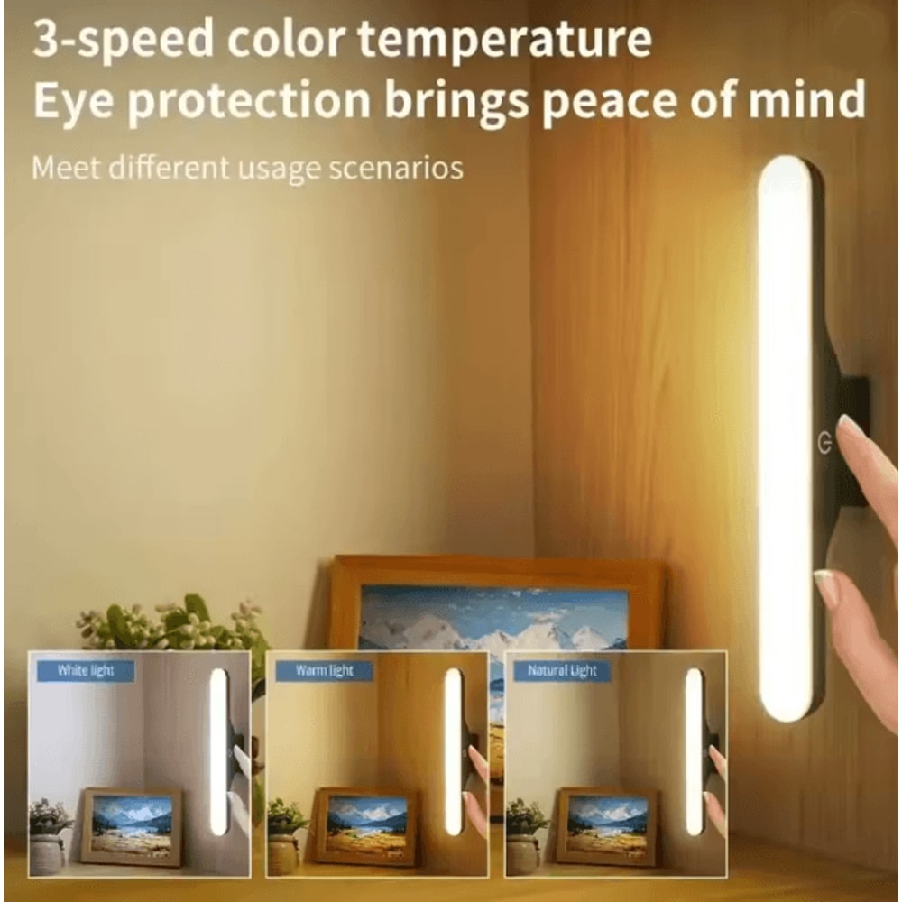 Magnetic LED Desk Lamp With Remote USB Rechargeable Eye Protection Light 5