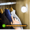 USB Rechargeable Motion Sensor LED Night Light Wireless Closet And Cabinet Lamp 1