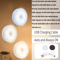 USB Rechargeable Motion Sensor LED Night Light Wireless Closet And Cabinet Lamp 4