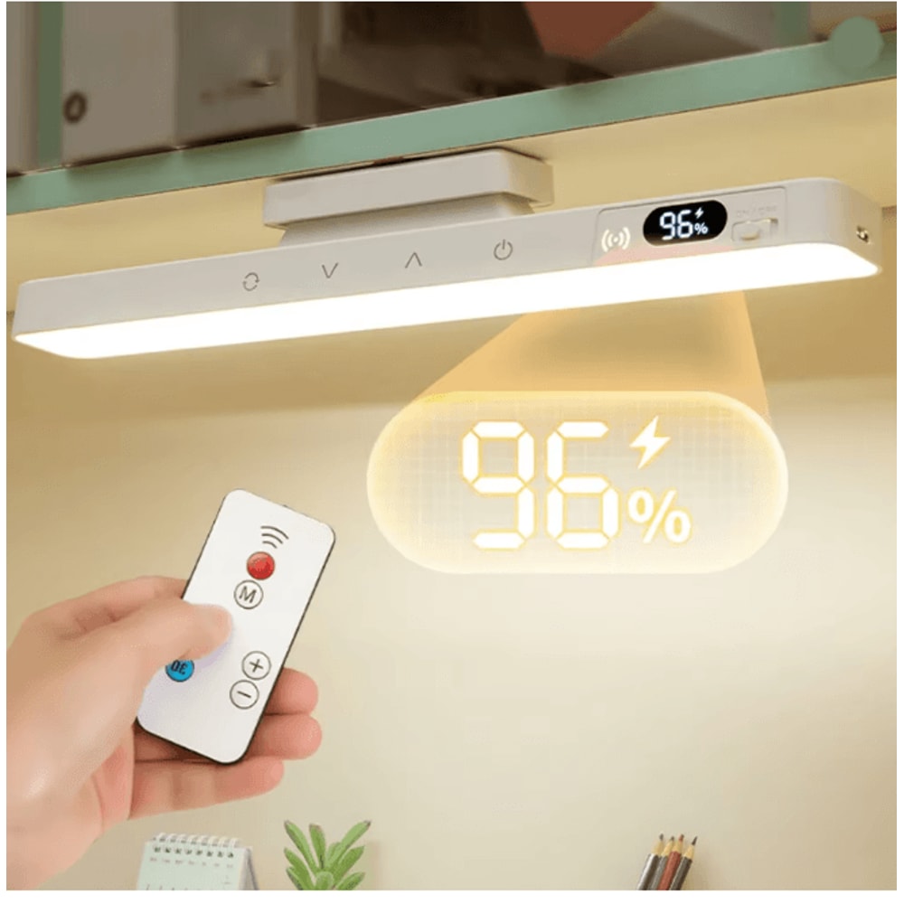 Magnetic Touch Table Lamp Rechargeable LED Desk Night Light 0