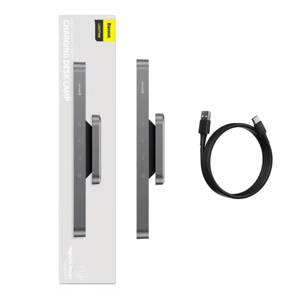 Baseus Magnetic Hanging Desk Light Rechargeable LED Stepless Dimming Lamp 4