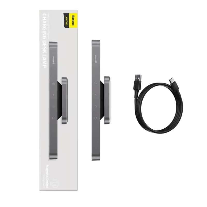 Baseus Magnetic Hanging Desk Light Rechargeable LED Stepless Dimming Lamp 4