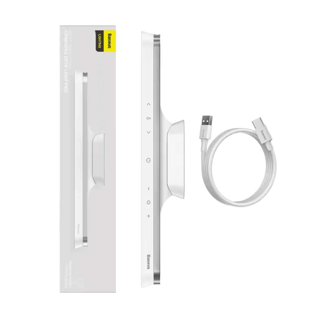 Baseus Magnetic Hanging Desk Light Rechargeable LED Stepless Dimming Lamp 5