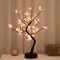 Cherry Blossom Bonsai LED Tree Night Light USB Touch Table Lamp 0
