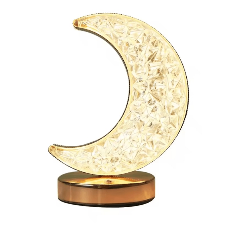 Bedroom Crystal Touch Dimming Night Light Girls Room Home Decor Aesthetics USB Bedside LED Ambient 4