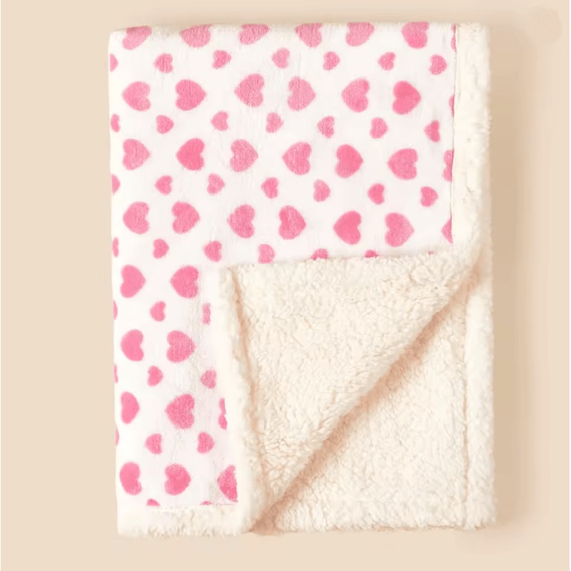 SnuggleNest Winter Baby Blanket Fleece Swaddle Wrap 10