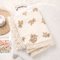 CuddleBear Muslin Baby Blanket Cotton Newborn Swaddle 0