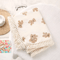 CuddleBear Muslin Baby Blanket Cotton Newborn Swaddle 0