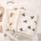 CuddleBear Muslin Baby Blanket Cotton Newborn Swaddle 3