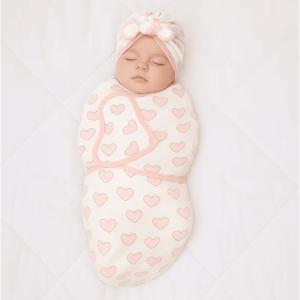 BlossomBow Newborn Photography Blanket And Hat Set 0