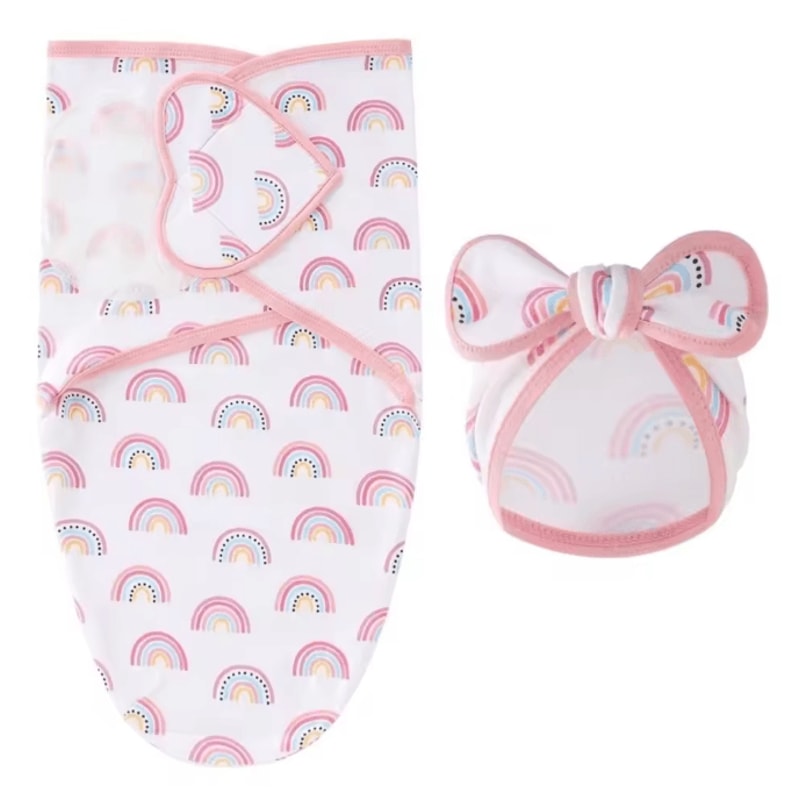 BlossomBow Newborn Photography Blanket And Hat Set 7