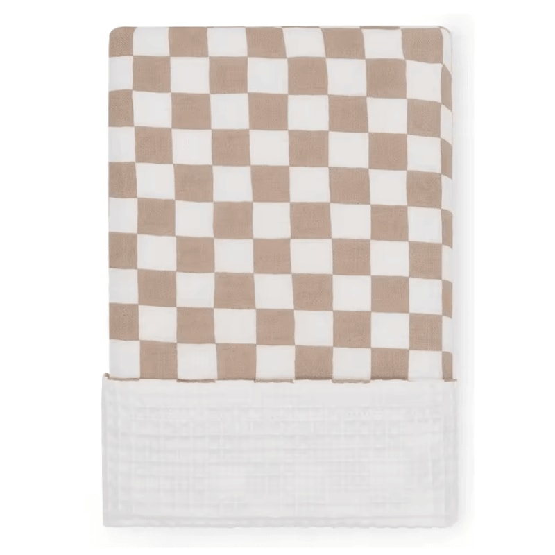 BambooCotton Muslin Swaddle Blanket Super Soft Newborn Wrap 9