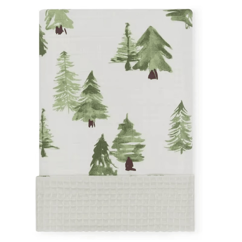 BambooCotton Muslin Swaddle Blanket Super Soft Newborn Wrap 7