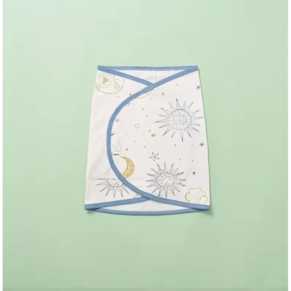 CalmNest Anti Startle Baby Swaddle Wrap Cotton Muslin Blanket 3