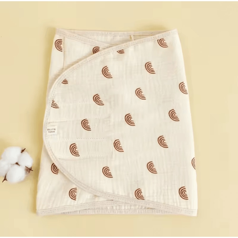 CalmNest Anti Startle Baby Swaddle Wrap Cotton Muslin Blanket 5