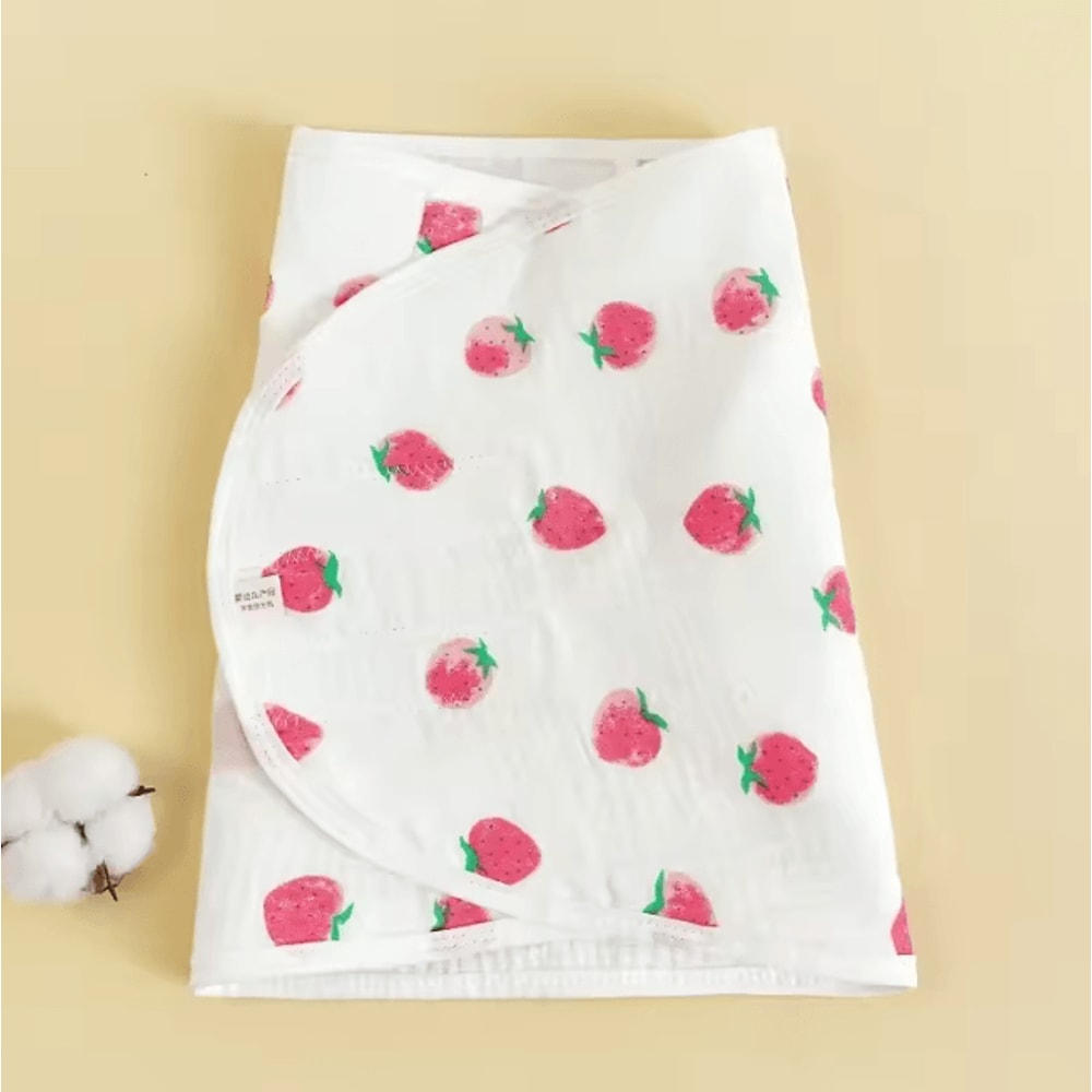 CalmNest Anti Startle Baby Swaddle Wrap Cotton Muslin Blanket 6