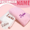 NameNest Personalized Baby Blanket Custom Newborn Name Swaddle 0