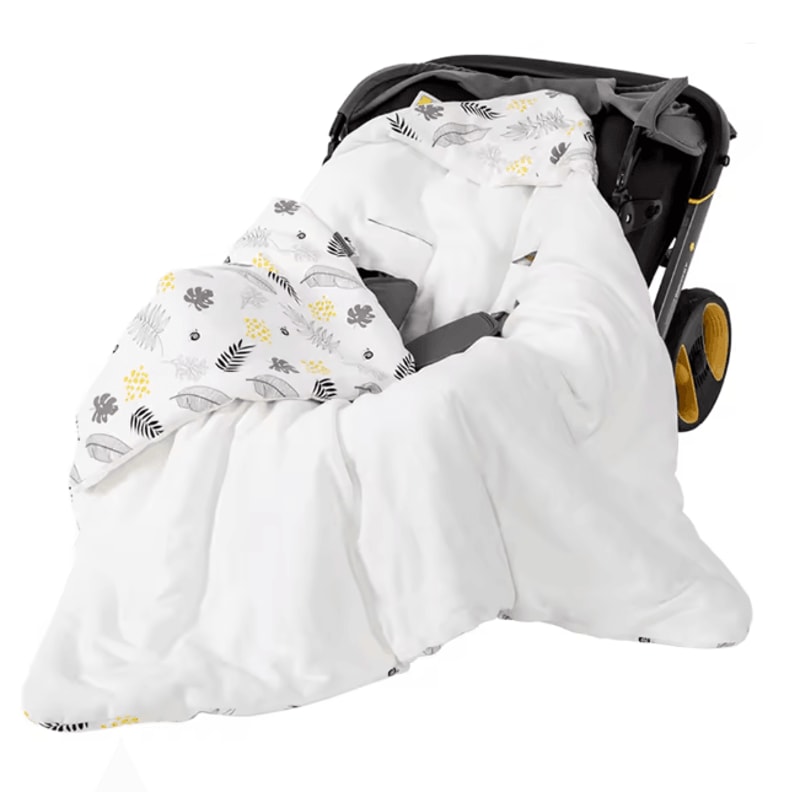 WindCocoon Hooded Baby Wrap Blanket Newborn Car Seat Envelope 3