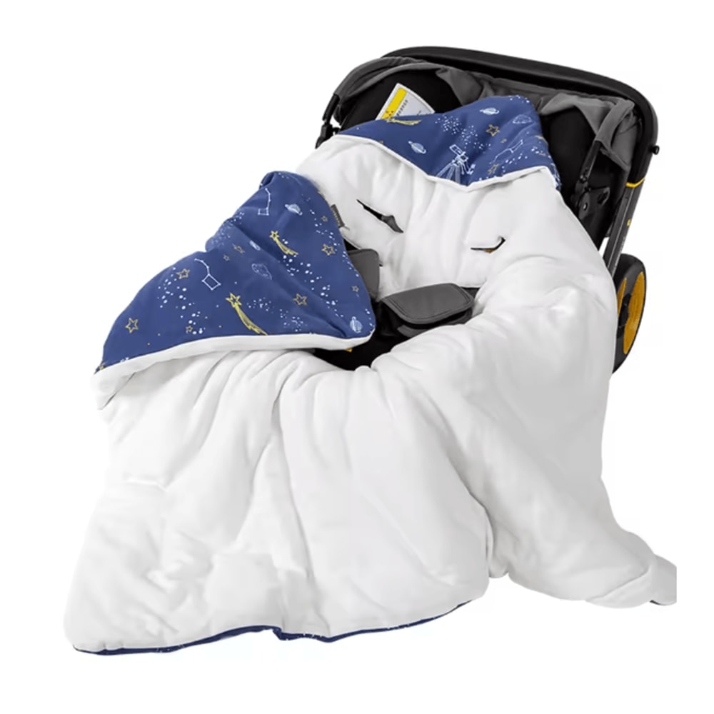 WindCocoon Hooded Baby Wrap Blanket Newborn Car Seat Envelope 5