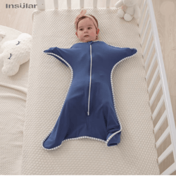 calmwrap anti startle baby swaddle blanket cotton newborn wrap