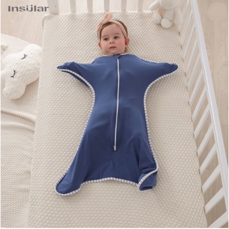 CalmWrap Anti Startle Baby Swaddle Blanket Cotton Newborn Wrap 0