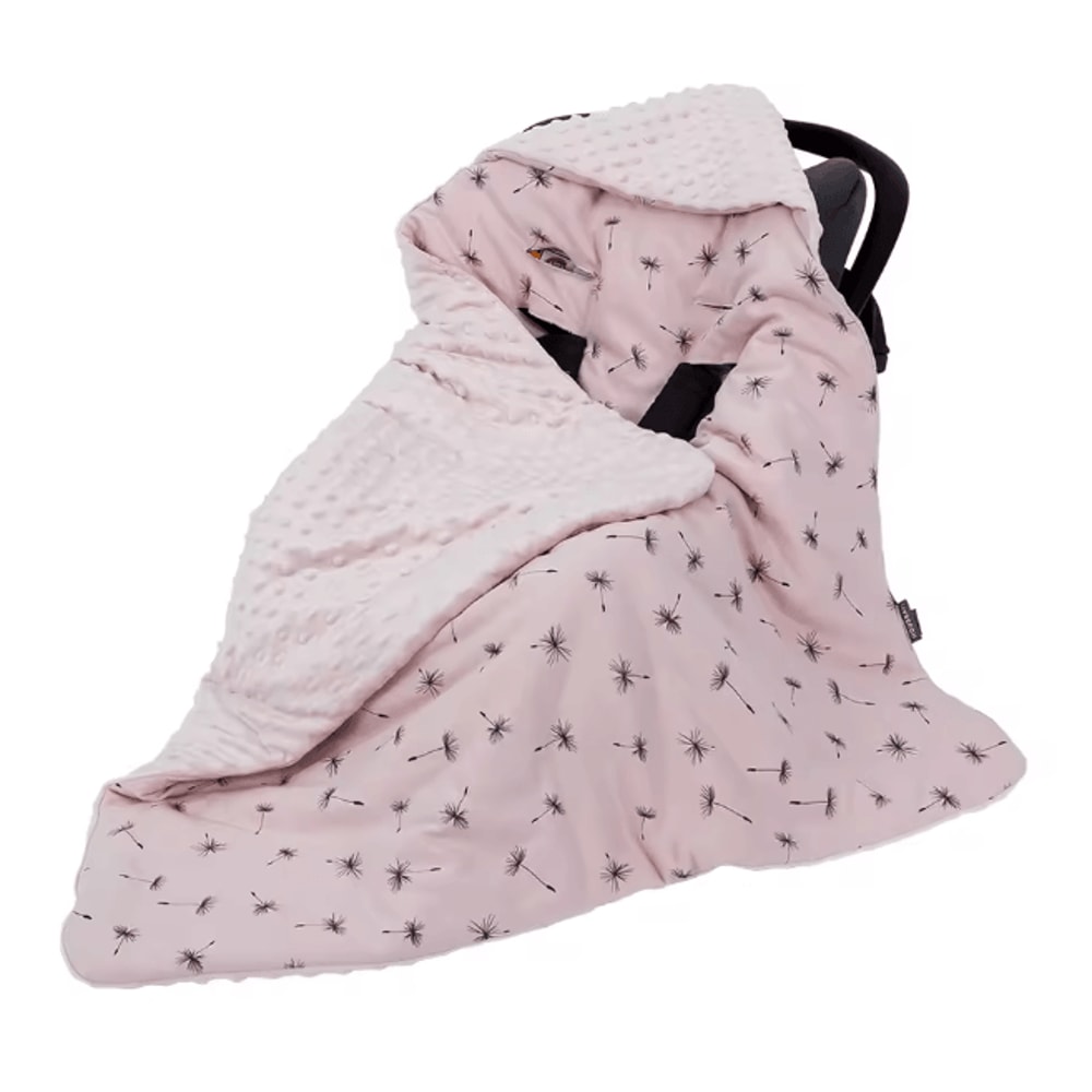 WindGuard Hooded Newborn Baby Wrap Blanket Car Seat Swaddle 3