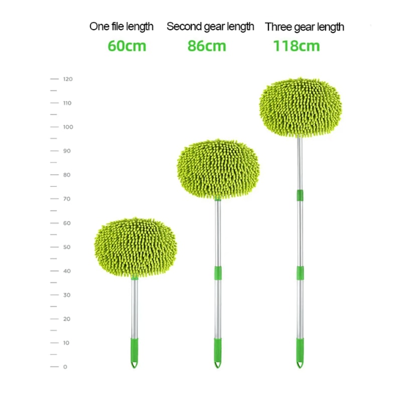 ProReach Telescoping Car Wash Brush Adjustable Long Handle Cleaning Mop 2