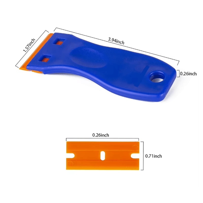 SafeEdge Plastic Razor Blade Scraper Tool With Replaceable Blades 1