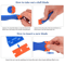 SafeEdge Plastic Razor Blade Scraper Tool With Replaceable Blades 2
