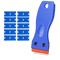 SafeEdge Plastic Razor Blade Scraper Tool With Replaceable Blades 4