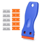 SafeEdge Plastic Razor Blade Scraper Tool With Replaceable Blades 7