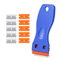 SafeEdge Plastic Razor Blade Scraper Tool With Replaceable Blades 8