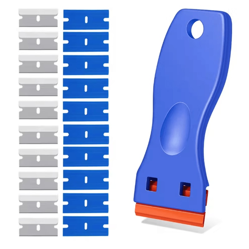 SafeEdge Plastic Razor Blade Scraper Tool With Replaceable Blades 15