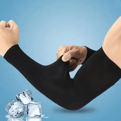 coolshield ice silk arm sleeves uv protection sports compression