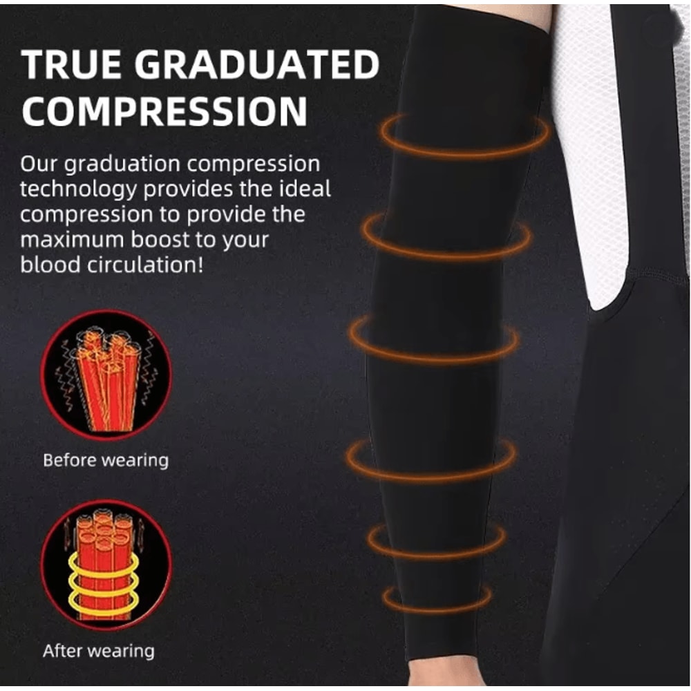 CoolShield Ice Silk Arm Sleeves UV Protection Sports Compression 1