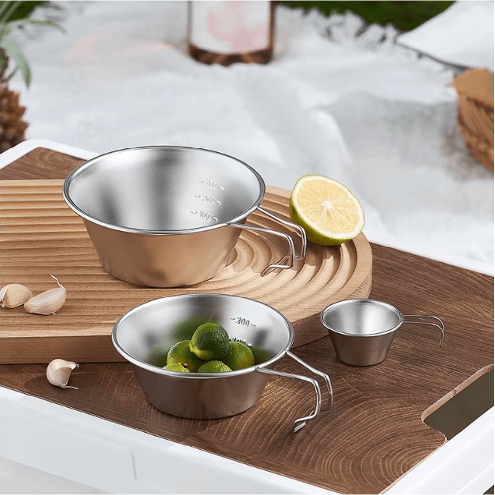 TrailBrew 300ml Stainless Steel Sierra Cup Portable Camping Mug 3