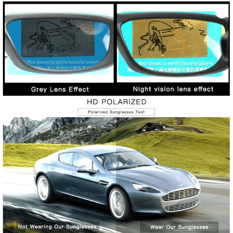 VisionPro Polarized Sunglasses UV400 Outdoor Sport Eyewear 1