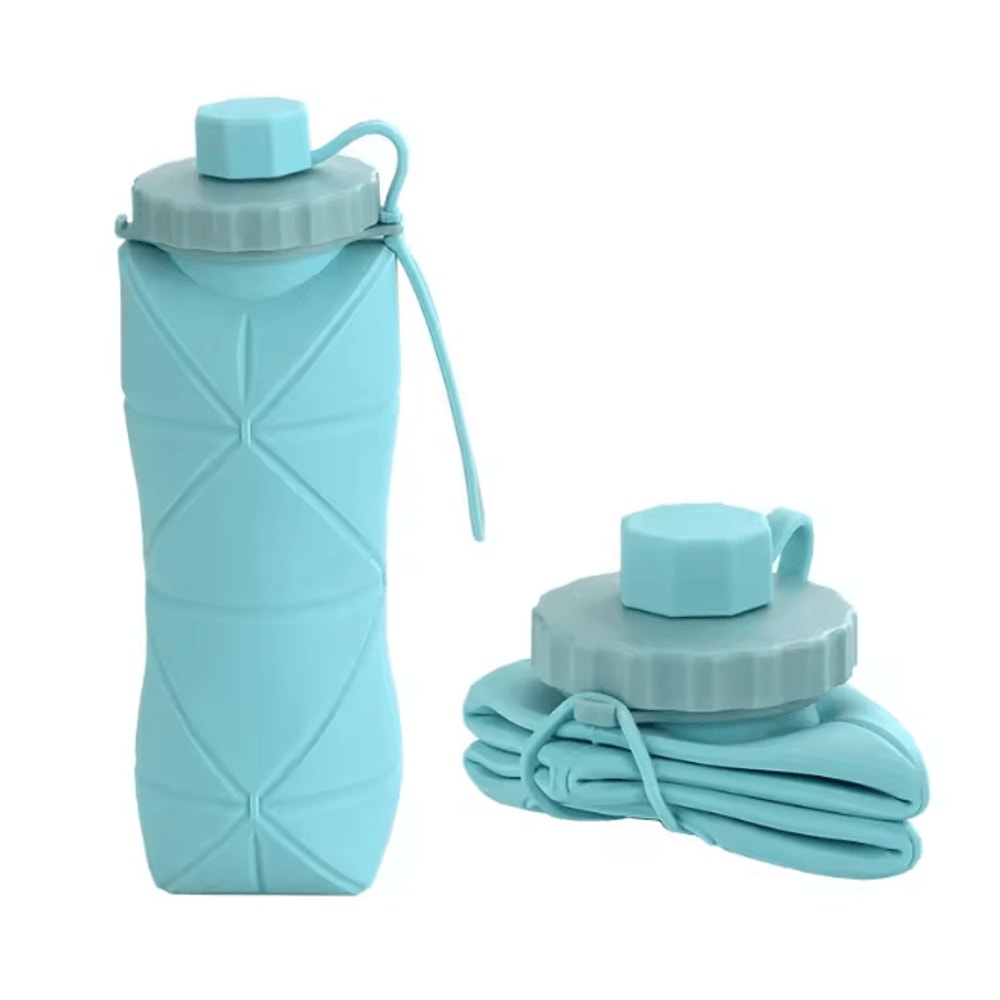 HydraFold Collapsible Water Bottle Portable Silicone Travel Cup 6