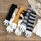 CozyPaws Women Winter Fuzzy Cat Paw Socks 0