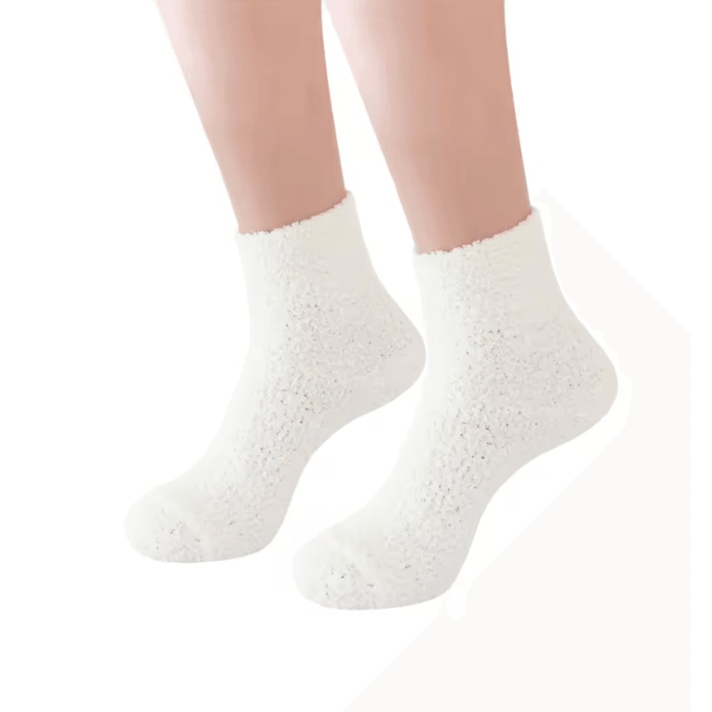 CozyPaws Women Winter Fuzzy Cat Paw Socks 9