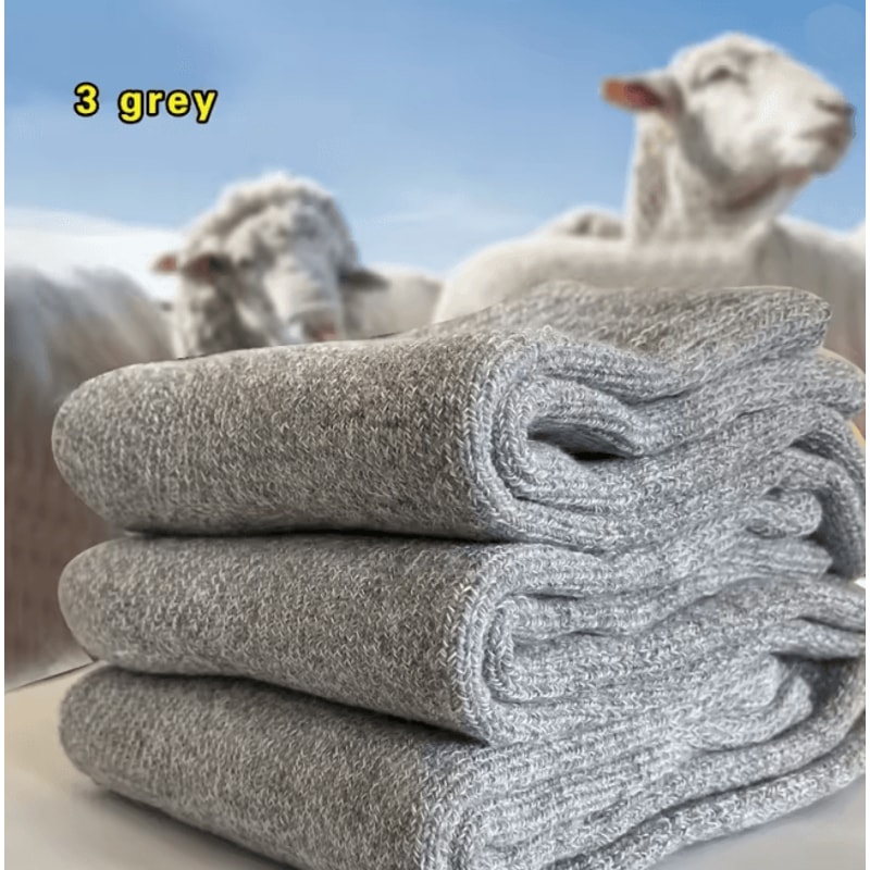 ThermaStride Mens Winter Warm Thick Towel Socks 4