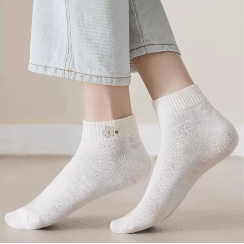 SunnySteps Women Cute Ankle Socks 5 Pair Pack 3