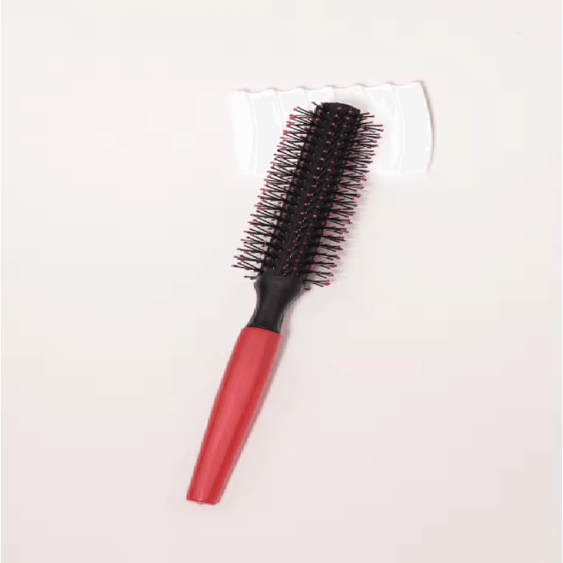 StylePro Anti Static Round Hair Brush For Curly And Wig Styling 0