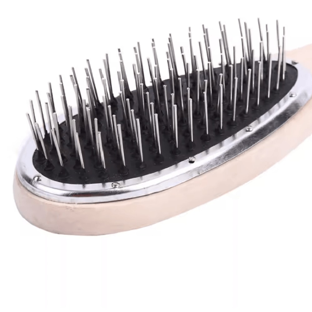 ProGlide Anti Static Wig Brush With Steel Comb Teeth 1