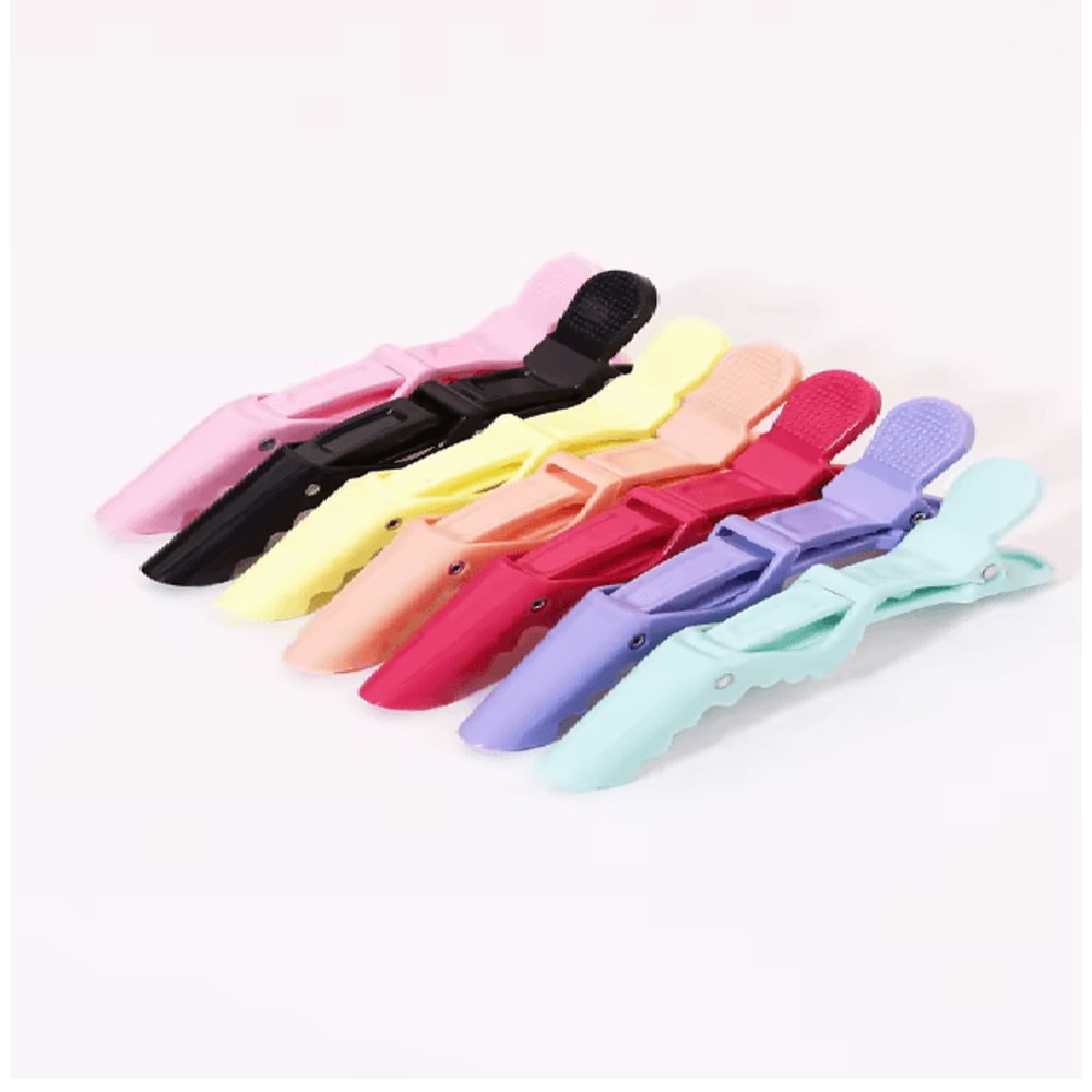 ProHold Crocodile Hair Clips 6 Piece Salon Styling Set 0