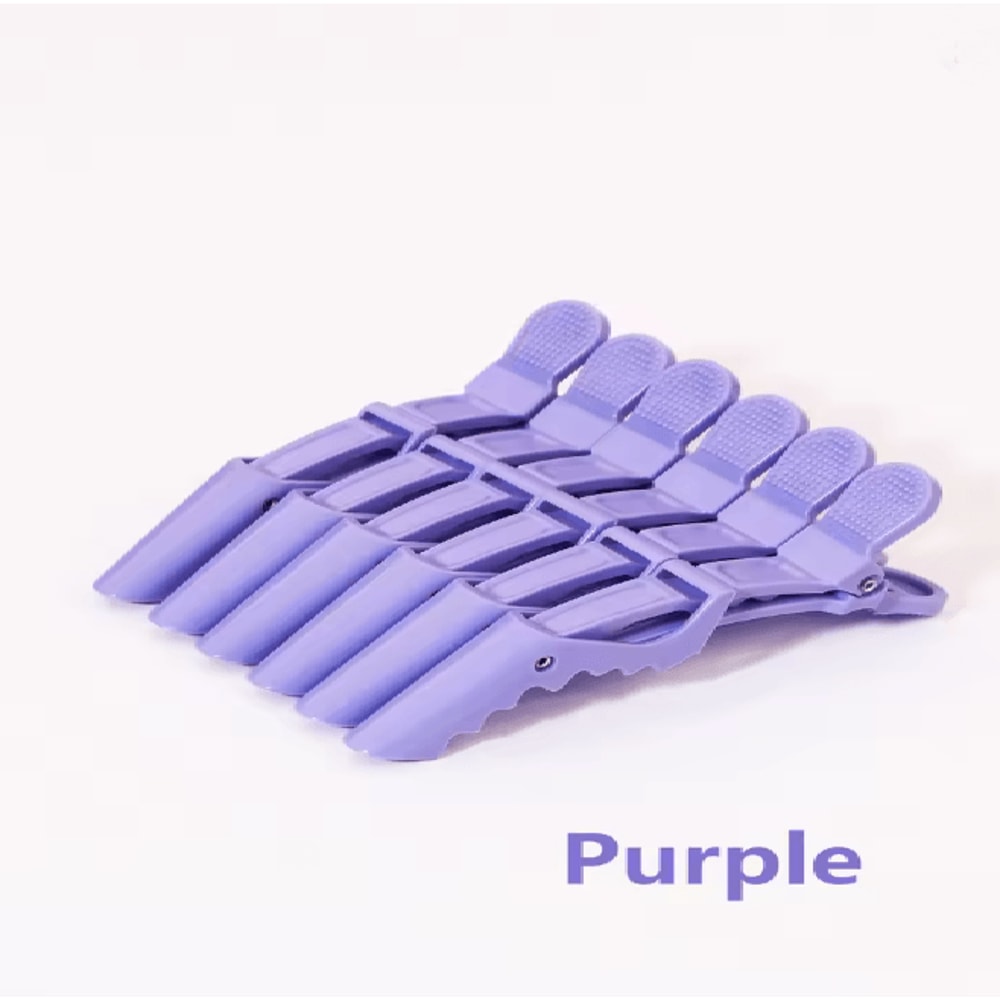 ProHold Crocodile Hair Clips 6 Piece Salon Styling Set 3