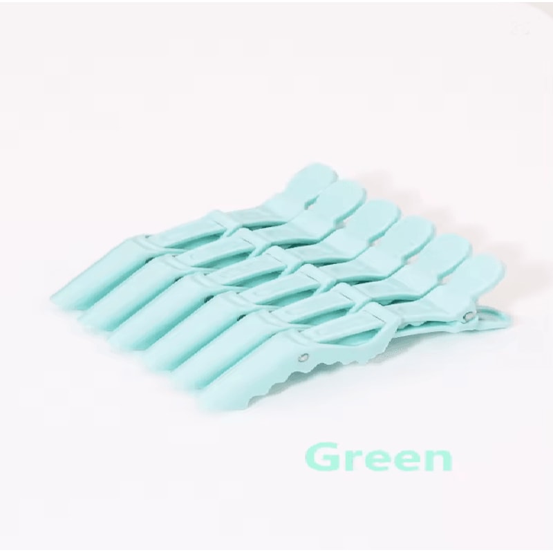 ProHold Crocodile Hair Clips 6 Piece Salon Styling Set 4