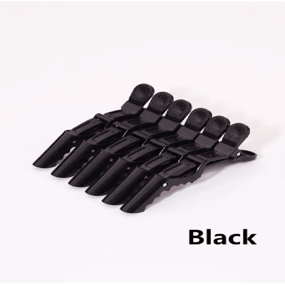 ProHold Crocodile Hair Clips 6 Piece Salon Styling Set 5